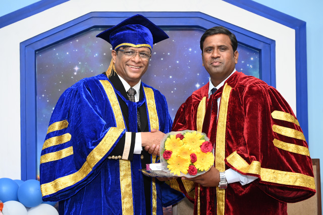 On Saturday, March 16th, 20 students from Grace Ministry Theological Bible College, Bangalore, which is associated with United Theological Research University, were awarded Certificates of B.Th by Bro Andrew Richard. 